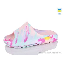 Фотография Шлепки женские облегченные Лето L6 папуга-пудра (6 пар р.36-41) "Inblue" недорого оптом от прямого поставщика