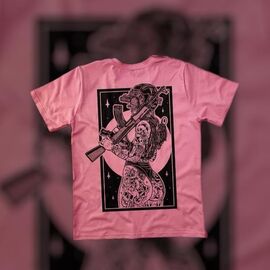 футболка жіноча 866 pink р.S-2XL "Madoka" недорого оптом від прямого постачальника