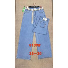 Фотография Джинсы женские 8139 l.blue р.25-30 "Lolo Blues" недорого оптом от прямого поставщика