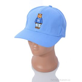 Фотография Кепка детская Лето BN009-5 blue (5 шт. р.сетка 53-55) "KUINH" недорого оптом от прямого поставщика