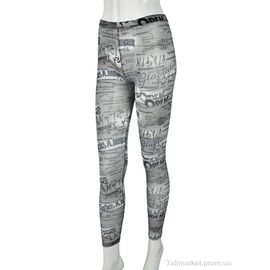 Фотография Лосинсы женские Лето B0145-8 (11365) grey (9 шт. р.сетка One size) "Obuvok" недорого оптом от прямого поставщика