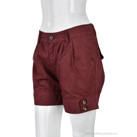 Фотография Шорты женские Лето B0133-1 (11253) bordo (4 шт. р.сетка XL) "Obuvok" недорого оптом от прямого поставщика