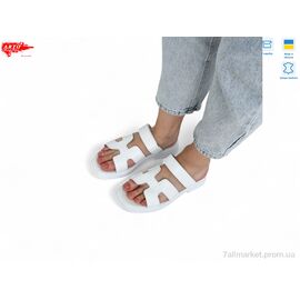 Босоніжки жіночі літні Літо 182 білий к. (8 пар р.36-41) "ARTO" недорого оптом від прямого постачальника