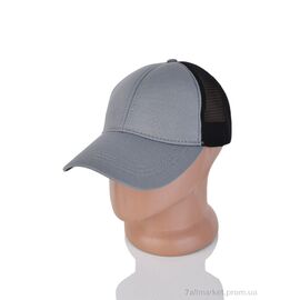 Фотография Кепка для мужчин Лето Трикотаж сітка grey (5 шт. р.сетка One size) "VIOLA" недорого оптом от прямого поставщика