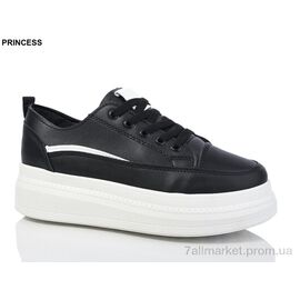 Фотография Кроссовки женские модные Весна/осень B144-1 (8 пар р.36-41) "Princess" недорого оптом от прямого поставщика