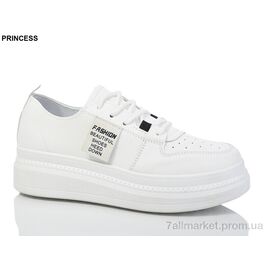Фотография Кроссовки женские модные Весна/осень B143-2 (8 пар р.36-41) "Princess" недорого оптом от прямого поставщика