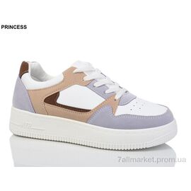 Фотография Кроссовки женские модные Весна/осень L233 (8 пар р.37-41) "Princess" недорого оптом от прямого поставщика