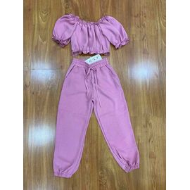 Фотография Блузка детская летняя на девочку 270 purple р.110-134 "Dingo" недорого оптом от прямого поставщика