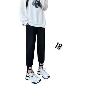 Фотография Штаны спортивные женские 18 black р.42-50 "SVITANOK" недорого оптом от прямого поставщика