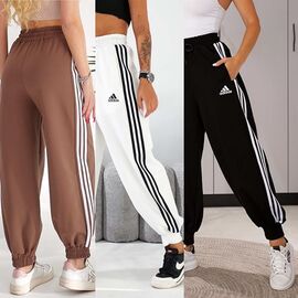 Фотография Штаны спортивные женские 808 brown р.42-50 "SVITANOK" недорого оптом от прямого поставщика