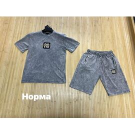 Костюм чоловічий NV256 grey р.M-2XL "Navas" недорого оптом від прямого постачальника