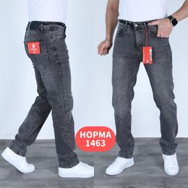 Фотография Джинсы мужские 1463 grey р.29-36 "God Baron" недорого оптом от прямого поставщика
