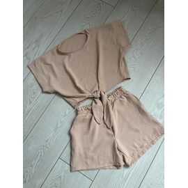 Костюм дитячий на дівчинку A35 beige р.134-158 "Ariamo" недорого оптом від прямого постачальника