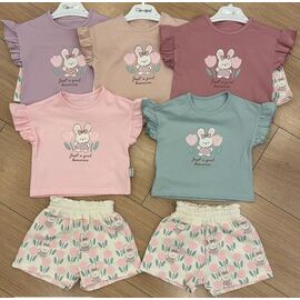 Костюм дитячий на дівчинку 1340 green р.0.6-2 "Major" недорого оптом від прямого постачальника