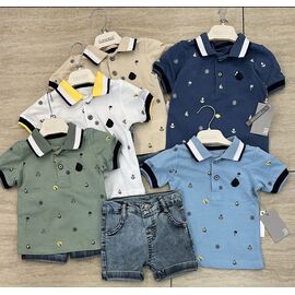 Фотография Костюм детский на мальчика 7235 beige р.0.6-1.6 "Major" недорого оптом от прямого поставщика