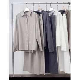Фотография Костюм женский BX1756 grey р.M-XL "Dorimodes" недорого оптом от прямого поставщика