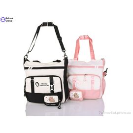 Фотография Сумка детская 1678-2 mix 33*30*10 см, "Reluna Group" недорого оптом от прямого поставщика