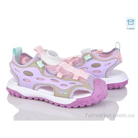 Босоніжки дитячі літні Літо RZ1079 pink (32-37) (8 пар р.32-37) "КалориЯ" недорого оптом від прямого постачальника