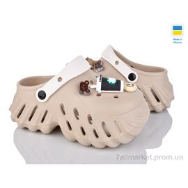 Крокси жіночі літні Літо 24505-381A (8 пар р.36-41) "Luck Line" недорого оптом від прямого постачальника