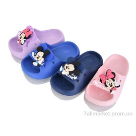 Шльопанці дитячі літні Літо NUO59 mix (12 пар р.24-29) "M&L  Alex13" недорого оптом від прямого постачальника