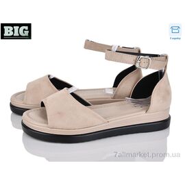 Босоніжки жіночі літні Літо 4075-DZ08-5 (6 пар р.36-41) "BIG" недорого оптом від прямого постачальника