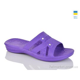 Фотография Шлепки женские облегченные Лето 50 бузковий (8 пар р.36-41) "DeMur" недорого оптом от прямого поставщика
