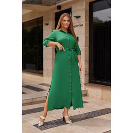 Фотография Платье летнее женское 870 green р.52-56 "Potok" недорого оптом от прямого поставщика