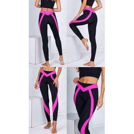 Лосини жіночі 062 black-pink р.S-XL "BRAVEL" недорого оптом від прямого постачальника