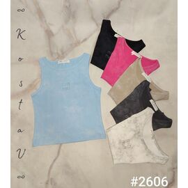 Фотография Майка женская 2606 mix р.42-46 "Kosta" недорого оптом от прямого поставщика