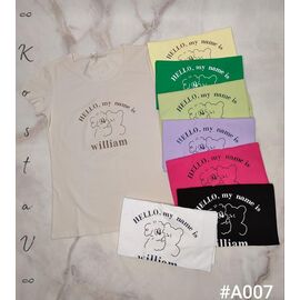 Фотография Футболка женская A007 mix р.42-48 "Kosta" недорого оптом от прямого поставщика