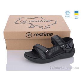 Фотография Босоножки женские летние Лето MWL25224 grey (24 пар р.36-41) "Restime" недорого оптом от прямого поставщика