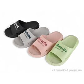 Фотография Шлепки женские облегченные Лето 2222 mix (24 пар р.36-41) "Lion-Lu" недорого оптом от прямого поставщика