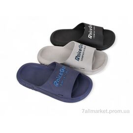 Фотография Шлепки мужские пляжные Лето 2221 mix (24 пар р.40-45) "Lion-Lu" недорого оптом от прямого поставщика