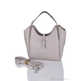 Фотография Сумка женская 885235 beige-grey 18*22*12 см, "SHENGMA" недорого оптом от прямого поставщика