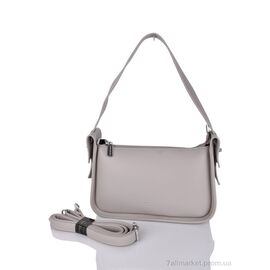 Фотография Сумка женская 868577 beige-grey 16*25*7 см, "SHENGMA" недорого оптом от прямого поставщика