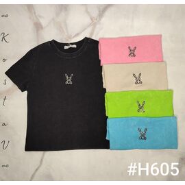 Фотография Футболка женская H605 mix р.42-48 "Kosta" недорого оптом от прямого поставщика