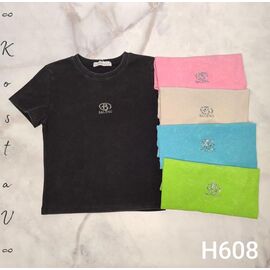 футболка жіноча H608 mix р.42-48 "Kosta" недорого оптом від прямого постачальника