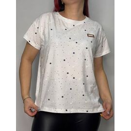 Фотография Футболка женская KS514 white р.42-48 "Kosta" недорого оптом от прямого поставщика