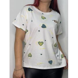 Фотография Футболка женская KS517 white р.42-48 "Kosta" недорого оптом от прямого поставщика