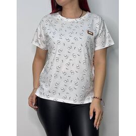 Фотография Футболка женская KS589 white р.42-48 "Kosta" недорого оптом от прямого поставщика