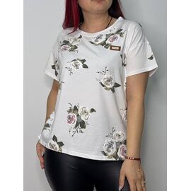 Фотография Футболка женская KS593 white р.42-48 "Kosta" недорого оптом от прямого поставщика