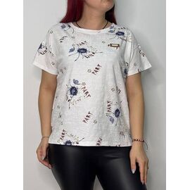 Фотография Футболка женская KS597 white р.42-48 "Kosta" недорого оптом от прямого поставщика