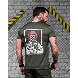 Футболка чоловіча 888 khaki р.M-3XL "Madoka" недорого оптом від прямого постачальника