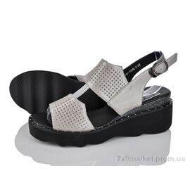 Фотография Босоножки женские летние Лето 4084-1704L-2 (8 пар р.36-41) "Мир" недорого оптом от прямого поставщика