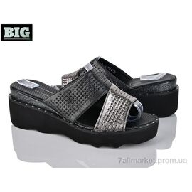 Шльопанці жіночі полегшені Літо 4083-1701L (8 пар р.36-41) "BIG" недорого оптом від прямого постачальника