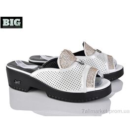 Шльопанці жіночі полегшені Літо 4083-965L-5 (8 пар р.36-41) "BIG" недорого оптом від прямого постачальника