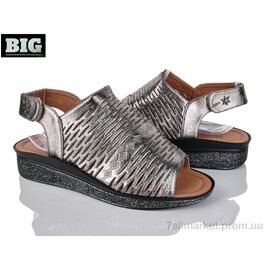 Босоніжки жіночі літні Літо 4084-947L-1 (8 пар р.36-41) "BIG" недорого оптом від прямого постачальника