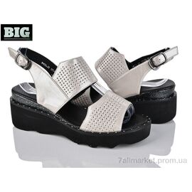 Босоніжки жіночі літні Літо 4084-1704L-3 (8 пар р.36-41) "BIG" недорого оптом від прямого постачальника