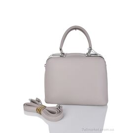 Жіноча сумка 885257 beige-grey 20*26*13 см, "SHENGMA" недорого оптом від прямого постачальника