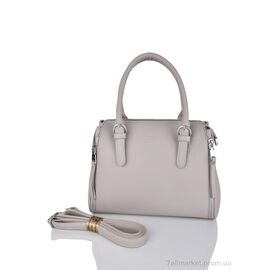 Жіноча сумка 885139 beige-grey 24*28*10 см, "SHENGMA" недорого оптом від прямого постачальника